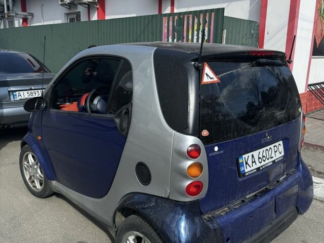 Синій Смарт Fortwo, об'ємом двигуна 0.6 л та пробігом 270 тис. км за 1450 $, фото 1 на Automoto.ua