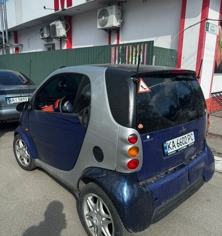 Синій Смарт Fortwo, об'ємом двигуна 0.6 л та пробігом 270 тис. км за 1450 $, фото 1 на Automoto.ua