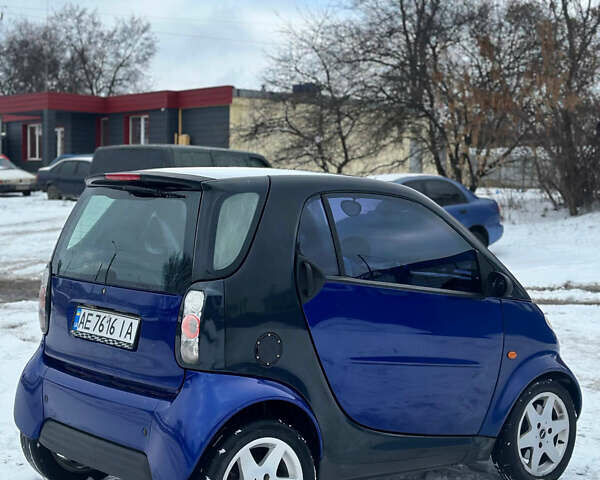 Синий Смарт Форту, объемом двигателя 0.6 л и пробегом 150 тыс. км за 2599 $, фото 3 на Automoto.ua