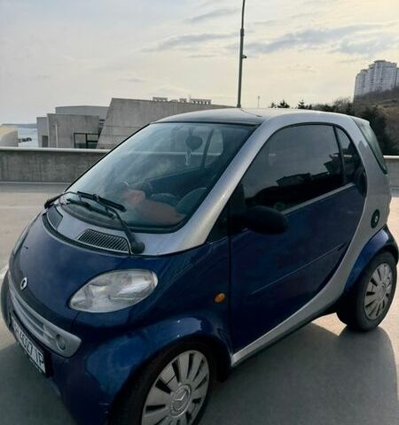 Синій Смарт Fortwo, об'ємом двигуна 0.6 л та пробігом 217 тис. км за 3135 $, фото 1 на Automoto.ua