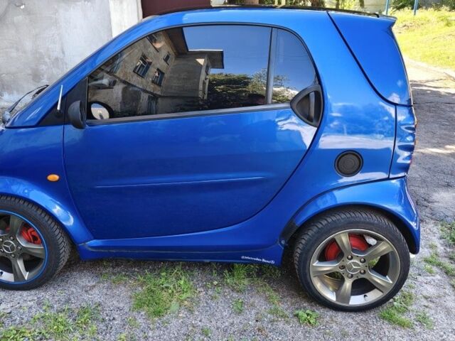 Синій Смарт Fortwo, об'ємом двигуна 0.8 л та пробігом 268 тис. км за 2261 $, фото 1 на Automoto.ua