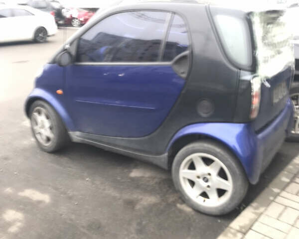 Синий Смарт Форту, объемом двигателя 0.6 л и пробегом 150 тыс. км за 2000 $, фото 2 на Automoto.ua