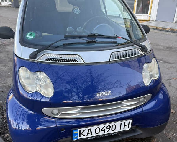 Синий Смарт Форту, объемом двигателя 0.6 л и пробегом 175 тыс. км за 2200 $, фото 3 на Automoto.ua