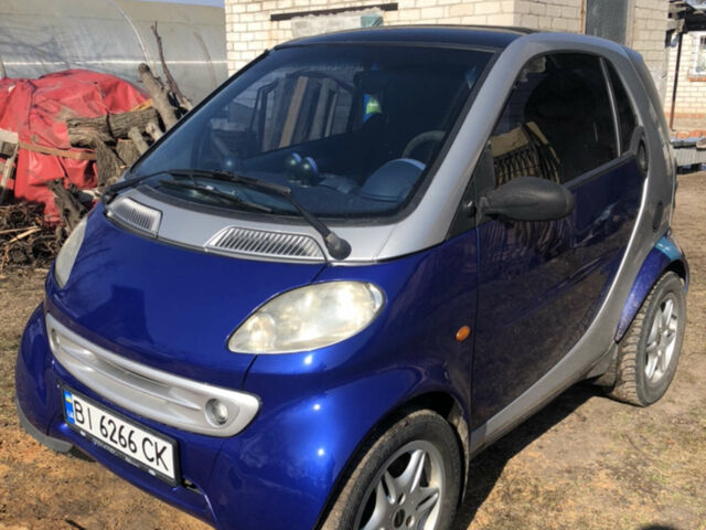 Синій Смарт Fortwo, об'ємом двигуна 0.8 л та пробігом 341 тис. км за 3200 $, фото 5 на Automoto.ua