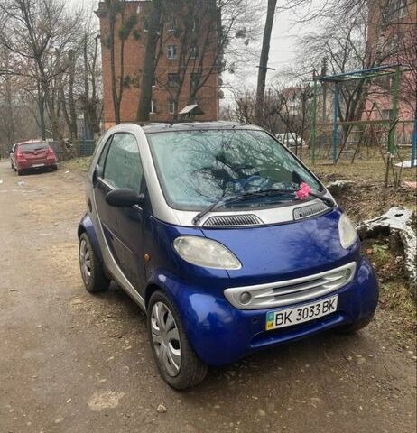 Синий Смарт Форту, объемом двигателя 0.6 л и пробегом 204 тыс. км за 2600 $, фото 1 на Automoto.ua