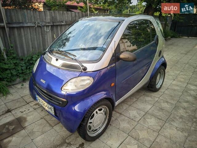 Синій Смарт Fortwo, об'ємом двигуна 0.6 л та пробігом 133 тис. км за 2650 $, фото 1 на Automoto.ua