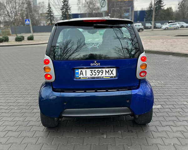 Синий Смарт Форту, объемом двигателя 0.6 л и пробегом 279 тыс. км за 2150 $, фото 4 на Automoto.ua