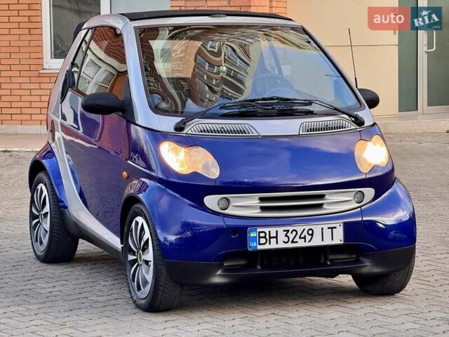 Синій Смарт Fortwo, об'ємом двигуна 0.6 л та пробігом 198 тис. км за 2600 $, фото 3 на Automoto.ua