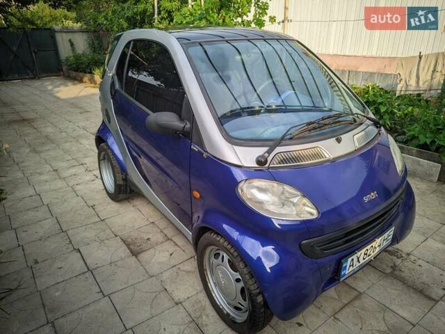Синій Смарт Fortwo, об'ємом двигуна 0.6 л та пробігом 133 тис. км за 2650 $, фото 2 на Automoto.ua