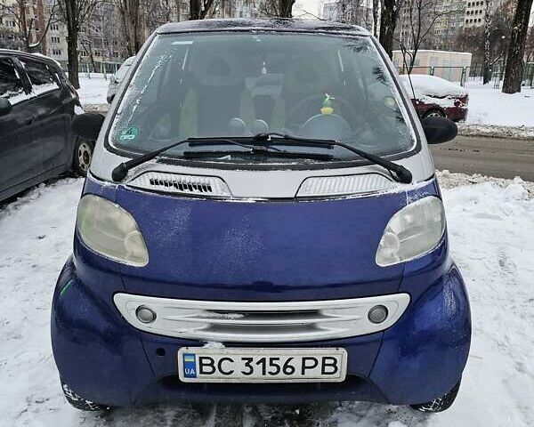 Синий Смарт Форту, объемом двигателя 0.6 л и пробегом 164 тыс. км за 2400 $, фото 6 на Automoto.ua