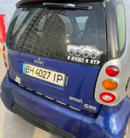 Синій Смарт Fortwo, об'ємом двигуна 0.6 л та пробігом 217 тис. км за 3135 $, фото 13 на Automoto.ua