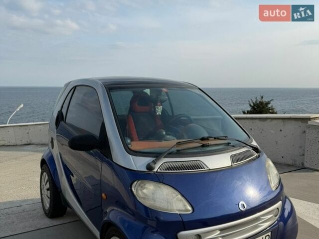 Синій Смарт Fortwo, об'ємом двигуна 0.6 л та пробігом 217 тис. км за 2700 $, фото 3 на Automoto.ua