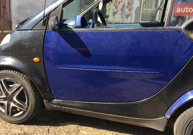 Синій Смарт Fortwo, об'ємом двигуна 0.6 л та пробігом 200 тис. км за 2900 $, фото 1 на Automoto.ua