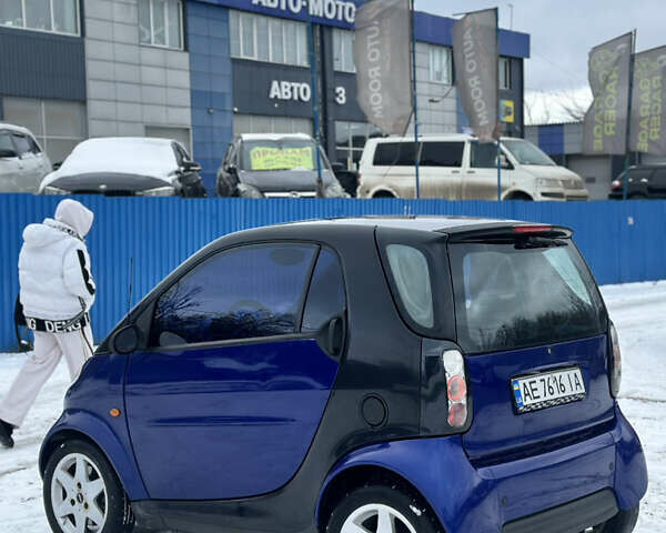 Синий Смарт Форту, объемом двигателя 0.6 л и пробегом 150 тыс. км за 2799 $, фото 2 на Automoto.ua