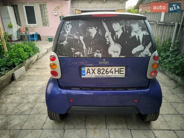 Синій Смарт Fortwo, об'ємом двигуна 0.6 л та пробігом 133 тис. км за 2650 $, фото 7 на Automoto.ua