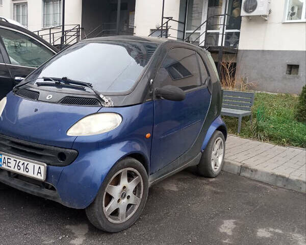 Синий Смарт Форту, объемом двигателя 0.6 л и пробегом 150 тыс. км за 2000 $, фото 1 на Automoto.ua