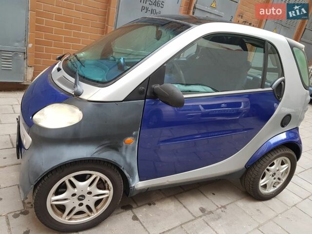 Синій Смарт Fortwo, об'ємом двигуна 0.6 л та пробігом 170 тис. км за 2700 $, фото 1 на Automoto.ua