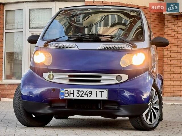 Синій Смарт Fortwo, об'ємом двигуна 0.6 л та пробігом 198 тис. км за 2600 $, фото 17 на Automoto.ua