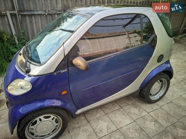 Синій Смарт Fortwo, об'ємом двигуна 0.6 л та пробігом 133 тис. км за 2650 $, фото 3 на Automoto.ua