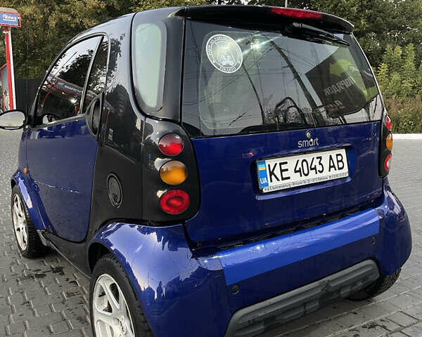 Синий Смарт Форту, объемом двигателя 0.6 л и пробегом 215 тыс. км за 3300 $, фото 19 на Automoto.ua