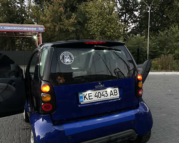 Синий Смарт Форту, объемом двигателя 0.6 л и пробегом 215 тыс. км за 3300 $, фото 6 на Automoto.ua