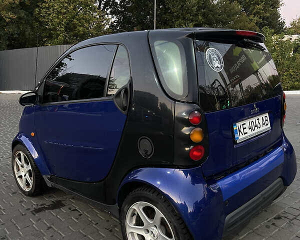 Синий Смарт Форту, объемом двигателя 0.6 л и пробегом 215 тыс. км за 3300 $, фото 9 на Automoto.ua