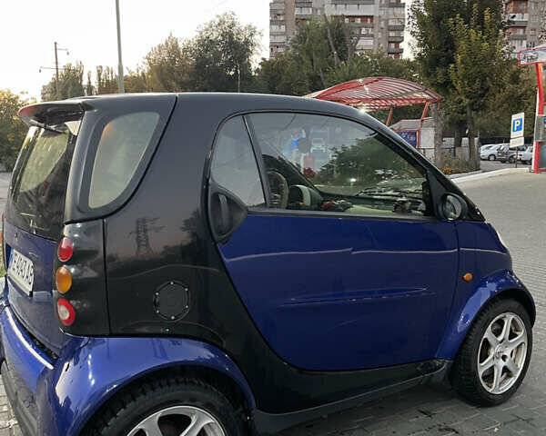 Синий Смарт Форту, объемом двигателя 0.6 л и пробегом 215 тыс. км за 3300 $, фото 1 на Automoto.ua