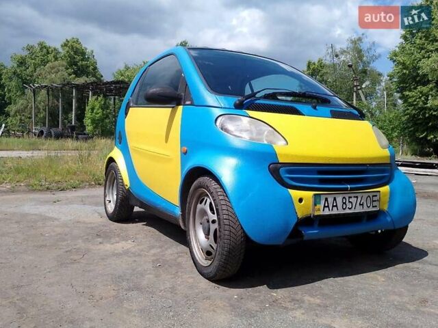 Синій Смарт Fortwo, об'ємом двигуна 0.8 л та пробігом 288 тис. км за 3300 $, фото 3 на Automoto.ua