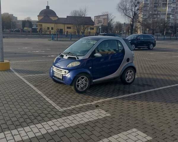 Синий Смарт Форту, объемом двигателя 0.6 л и пробегом 120 тыс. км за 2500 $, фото 3 на Automoto.ua