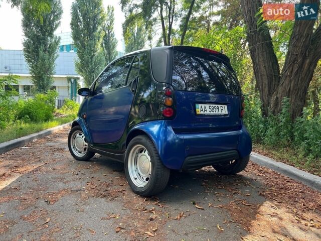 Синій Смарт Fortwo, об'ємом двигуна 0.8 л та пробігом 291 тис. км за 2200 $, фото 3 на Automoto.ua