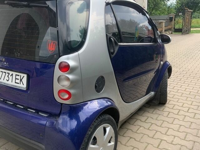 Синій Смарт Fortwo, об'ємом двигуна 0.6 л та пробігом 157 тис. км за 2600 $, фото 5 на Automoto.ua