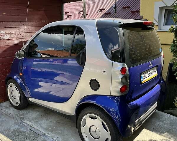 Синій Смарт Fortwo, об'ємом двигуна 0.8 л та пробігом 230 тис. км за 3100 $, фото 1 на Automoto.ua