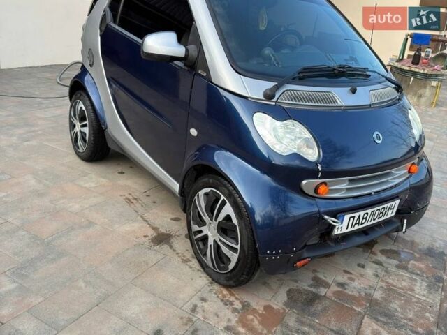 Синий Смарт Форту, объемом двигателя 0.6 л и пробегом 243 тыс. км за 3750 $, фото 8 на Automoto.ua