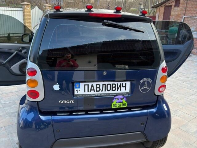 Синій Смарт Fortwo, об'ємом двигуна 0.6 л та пробігом 243 тис. км за 2900 $, фото 2 на Automoto.ua