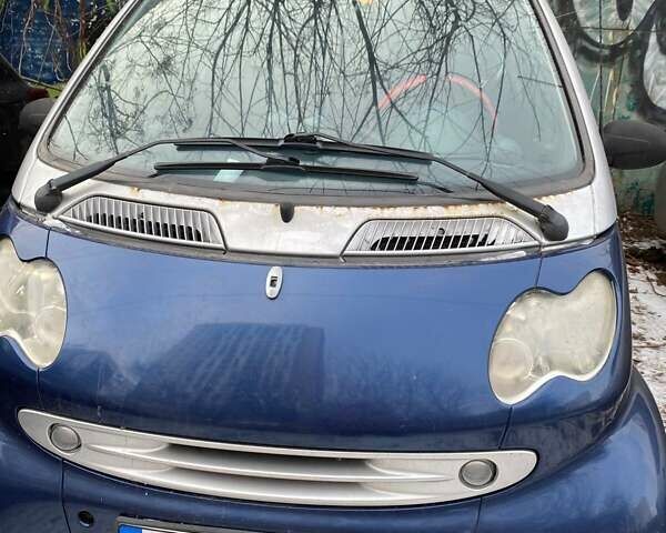 Синий Смарт Форту, объемом двигателя 0.6 л и пробегом 150 тыс. км за 2500 $, фото 12 на Automoto.ua