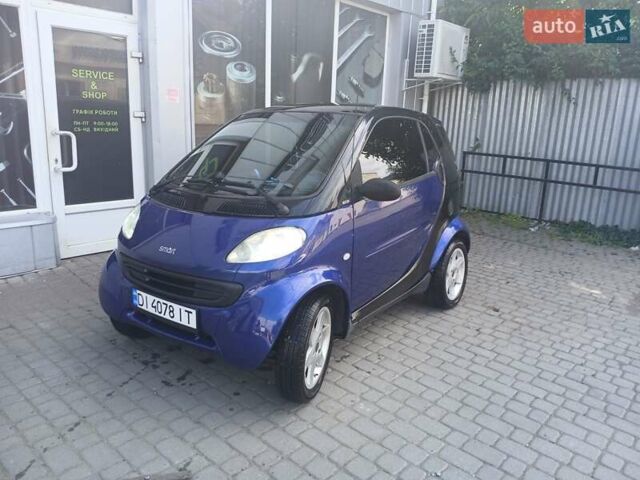 Синій Смарт Fortwo, об'ємом двигуна 0.6 л та пробігом 142 тис. км за 2800 $, фото 1 на Automoto.ua