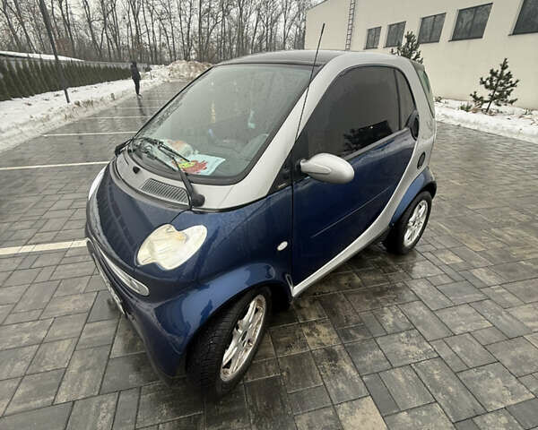 Синій Смарт Fortwo, об'ємом двигуна 0.6 л та пробігом 208 тис. км за 3200 $, фото 2 на Automoto.ua