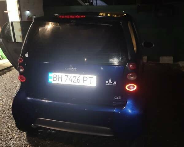 Синий Смарт Форту, объемом двигателя 0.8 л и пробегом 190 тыс. км за 3550 $, фото 7 на Automoto.ua