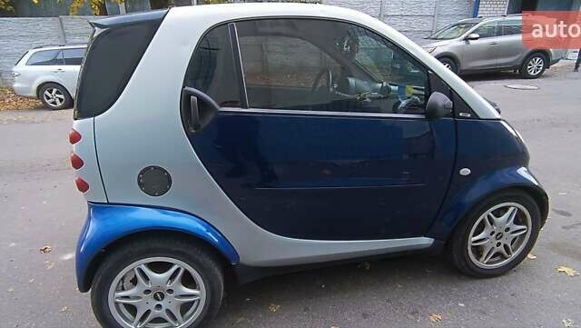 Синій Смарт Fortwo, об'ємом двигуна 0.8 л та пробігом 231 тис. км за 3800 $, фото 2 на Automoto.ua