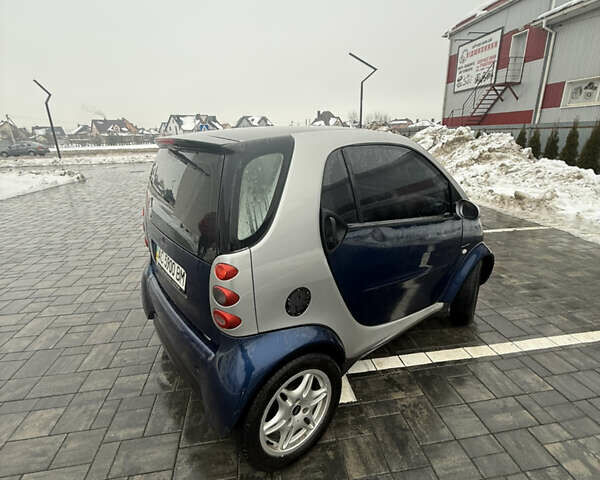 Синій Смарт Fortwo, об'ємом двигуна 0.6 л та пробігом 208 тис. км за 3200 $, фото 7 на Automoto.ua