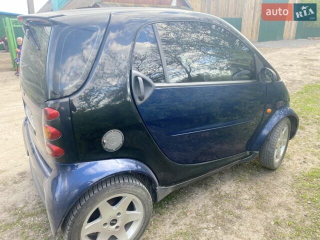 Синий Смарт Форту, объемом двигателя 0.8 л и пробегом 257 тыс. км за 3100 $, фото 3 на Automoto.ua