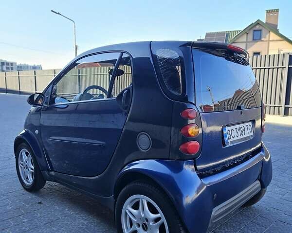 Синій Смарт Fortwo, об'ємом двигуна 0.8 л та пробігом 270 тис. км за 3800 $, фото 1 на Automoto.ua