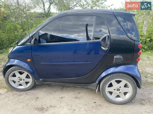 Синий Смарт Форту, объемом двигателя 0.8 л и пробегом 257 тыс. км за 3100 $, фото 1 на Automoto.ua