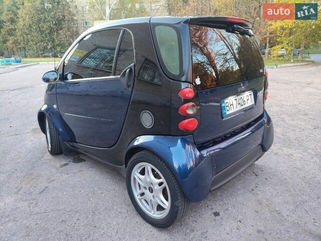 Синій Смарт Fortwo, об'ємом двигуна 0.8 л та пробігом 206 тис. км за 5000 $, фото 3 на Automoto.ua