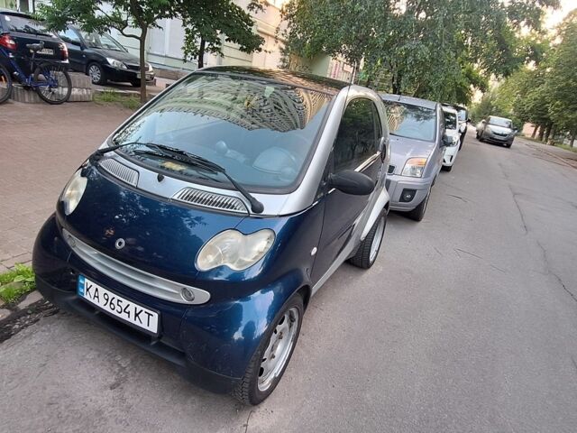 Синій Смарт Fortwo, об'ємом двигуна 0.6 л та пробігом 185 тис. км за 3000 $, фото 2 на Automoto.ua