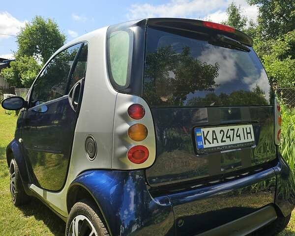 Синій Смарт Fortwo, об'ємом двигуна 0.6 л та пробігом 241 тис. км за 3300 $, фото 4 на Automoto.ua
