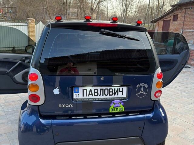 Синій Смарт Fortwo, об'ємом двигуна 0.6 л та пробігом 243 тис. км за 2900 $, фото 3 на Automoto.ua