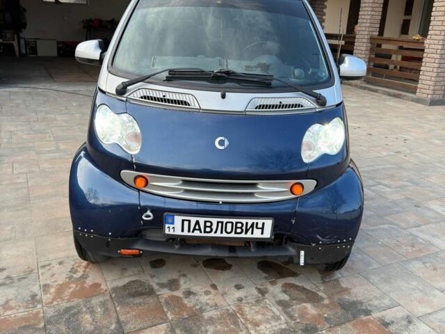 Синій Смарт Fortwo, об'ємом двигуна 0.6 л та пробігом 243 тис. км за 2900 $, фото 6 на Automoto.ua