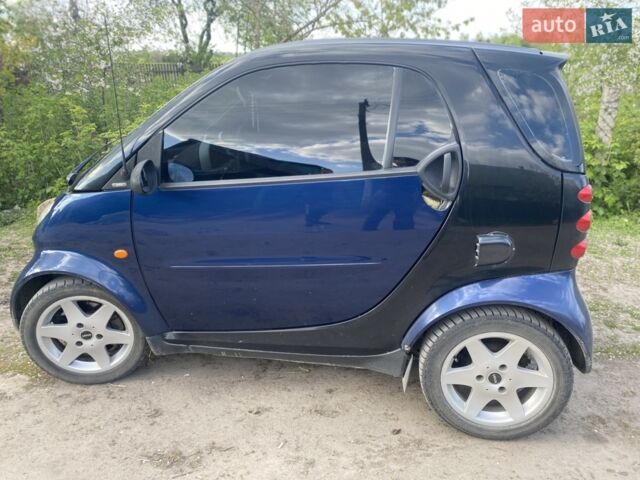 Синий Смарт Форту, объемом двигателя 0.8 л и пробегом 257 тыс. км за 3100 $, фото 1 на Automoto.ua