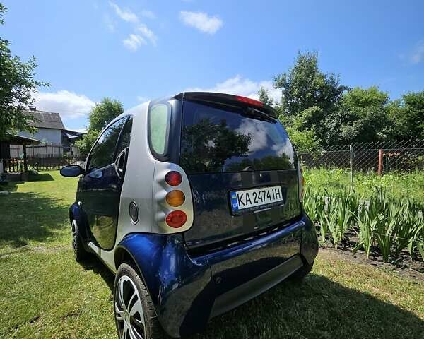 Синій Смарт Fortwo, об'ємом двигуна 0.6 л та пробігом 241 тис. км за 3300 $, фото 3 на Automoto.ua